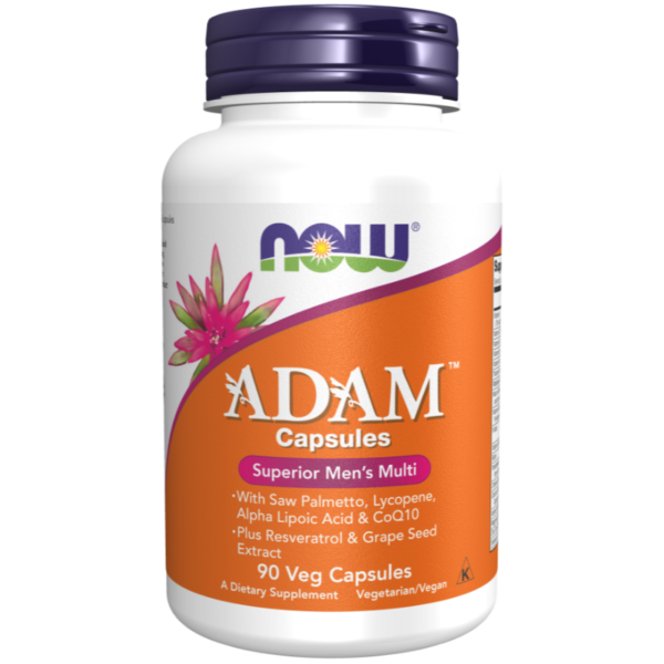 ADAM™ Men’s Multiple Vitamin 90 Veg Capsules.
