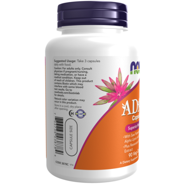 ADAM™ Men’s Multiple Vitamin 90 Veg Capsules.