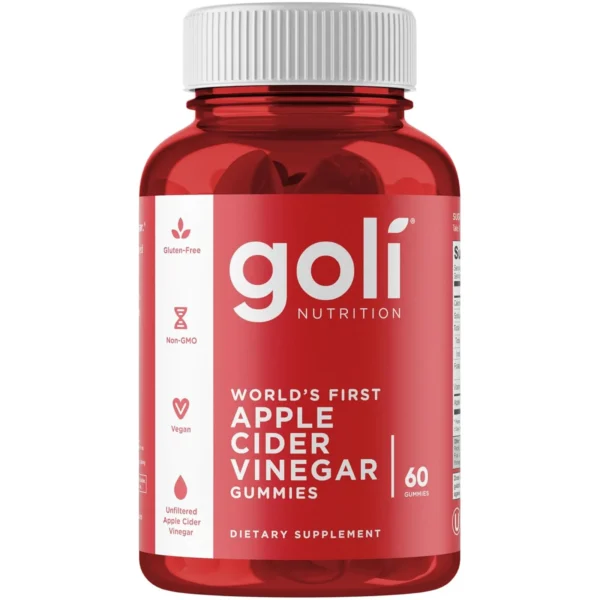 Apple cider vinegar 60 gummies