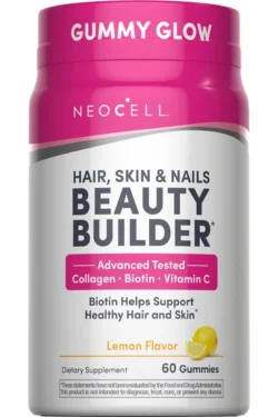 Beauty Builder Hair, Skin & Nails Gummies Lemon Flavor