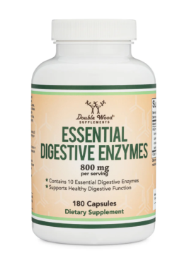 Essential digestive enzymes 800 mg 180 cap