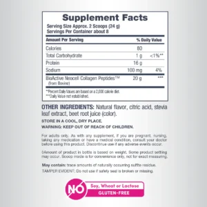 Grassfed Collagen Peptides Berry Lemon Flavor