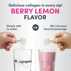 Grassfed Collagen Peptides Berry Lemon Flavor