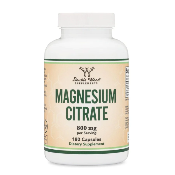 Magnesium citrate 800 mg 180 cap