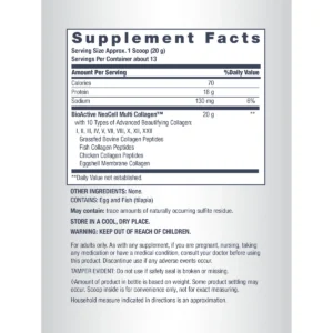 Multi collagen powder