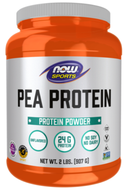 Pea Protein, Pure Unflavored Powder 907g
