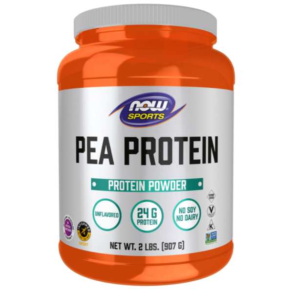Pea Protein, Pure Unflavored Powder 907g