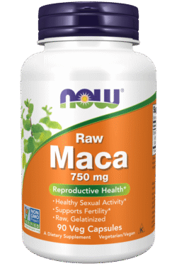Raw Maca 750mg 90 Veg Capsules