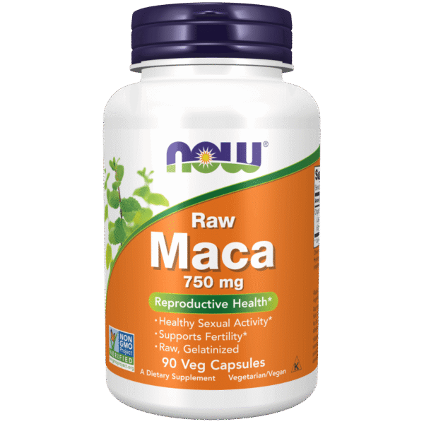 Raw Maca 750mg 90 Veg Capsules