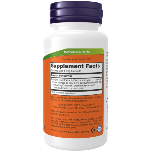 Turmeric Curcumin 60 Veg Capsules