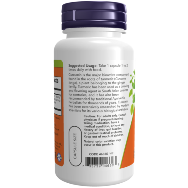 Turmeric Curcumin 60 Veg Capsules