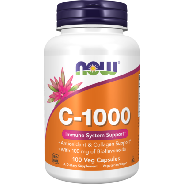 Vitamin C-1000mg 100 Veg Capsules