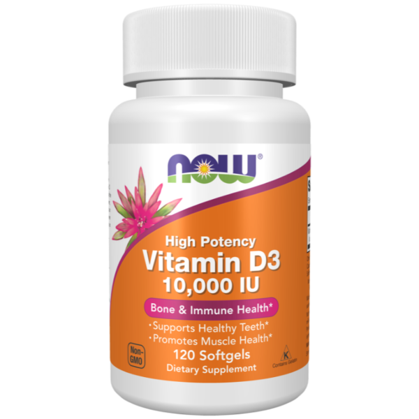 Vitamin D3 10,000 IU 120 Softgels