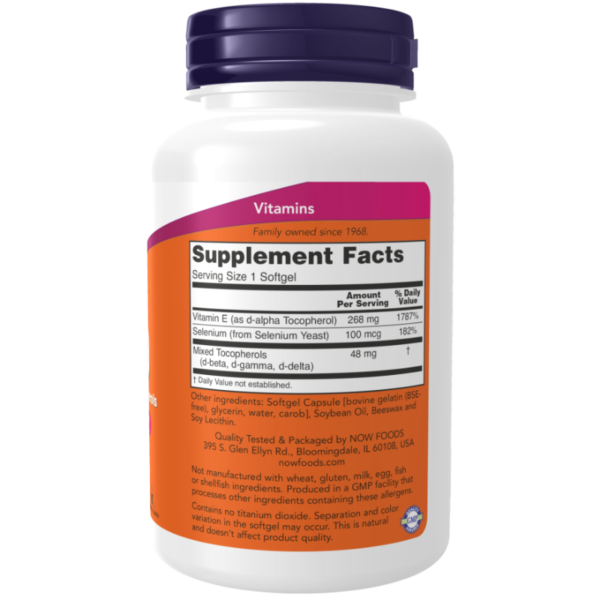 Vitamin E-400 100 Softgels