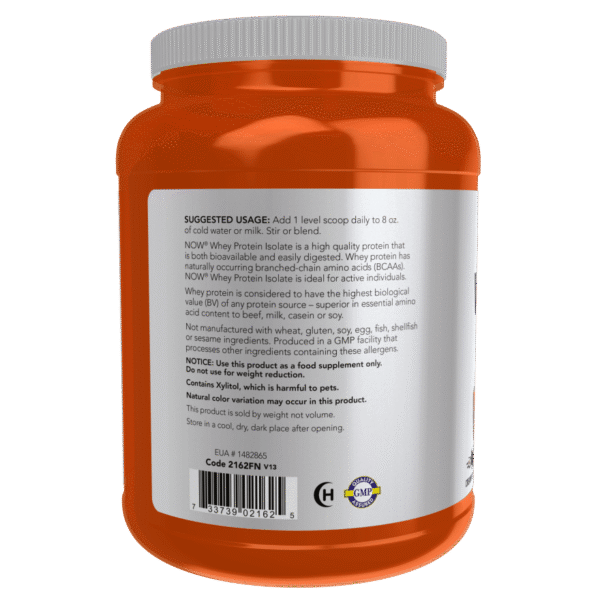 Whey Protein Isolate, Creamy Chocolate Powder 816g