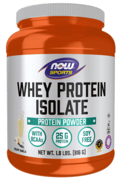 Whey Protein Isolate, Creamy Vanilla Powder 816g