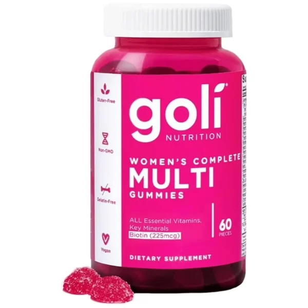 Women’s Complete Multi Gummies with Biotin, 60 Count